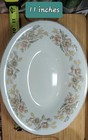 Aladdin Fine China Golden Elegance 28 in Oval Platter Floral Gold Trim  — photo 10