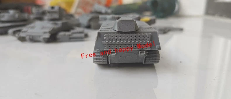 3D Printed 1/72 French AMX AC 48 tank destroyer Unpainted Model Kit - Image 2 of 4