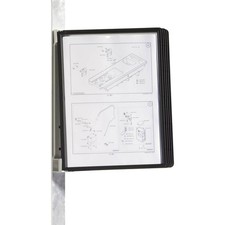 Durable Sichttafelwandhalter VARIO MAGNET WALL 5 Schwarz DIN A4 Anzahl der