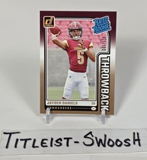 2024 Panini Donrus Football Jayden Daniels Rated Rookie /100 No.43 Card