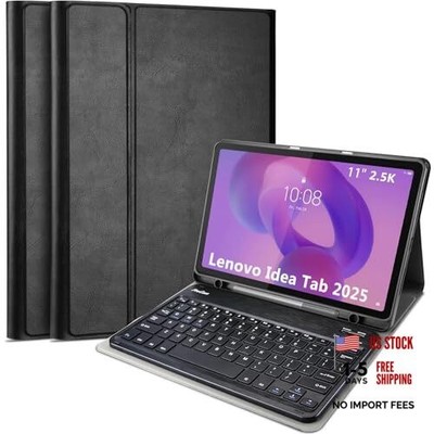  Case with Keyboard for Lenovo Idea Tab 11'' / K11 Gen 2 (2025), PU Leather 