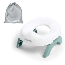 2-in-1 Portable Toddler Potty Seat Travel Folding Toilet Training Chair Liners