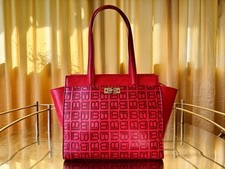 Laura Biagiotti Borsa Donna Rossa a Spalla Elegante - In Perfette Condizioni