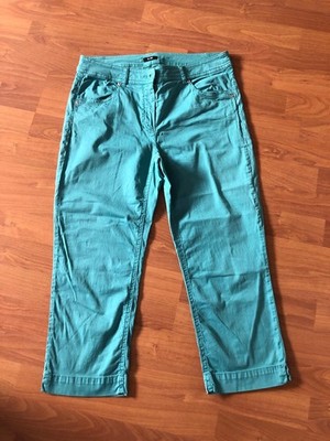 Damen Gerry Weber Hose 7/8 Hose Sommerhose Gr. 40  petrol trendy !