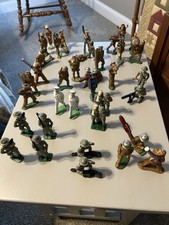 1930  s Barclay Manoil Lead Soldier Collection - 37 Pieces Several Rare 