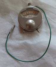 Vintage Sterling Voltage Amp Meter ~ 0-10 Volts ~ 0-35 Amps ~ Made In USA