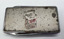 PHILLIP MORRIS CIGARETTE LOGO  -MONEY CLIP/PEN KNIFE/NAIL FILE - PENGUIN