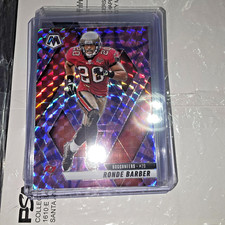 Marketplace image: 2025 PANINI MOSAIC "PINK SUPERFRACTOR" #233 RONDE BARBER - TAMPA BAY BUCS