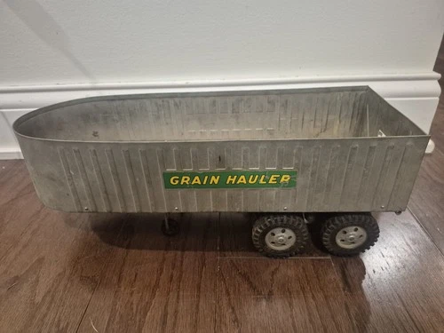 1954-1958 Tonka Toys Grain Hauler Trailer Pressed Steel