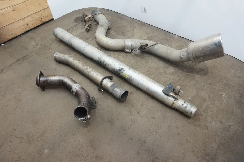 Set 6.7L Performance Diesel Rear Exhaust Muffler Pipe Ford F350 Super Duty 2019 - Изображение 3 из 4