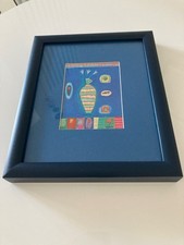 Picture Frame Wall Hanging Blue 34cm x 28 x 3.5 Quality From Habitat Store 1990s