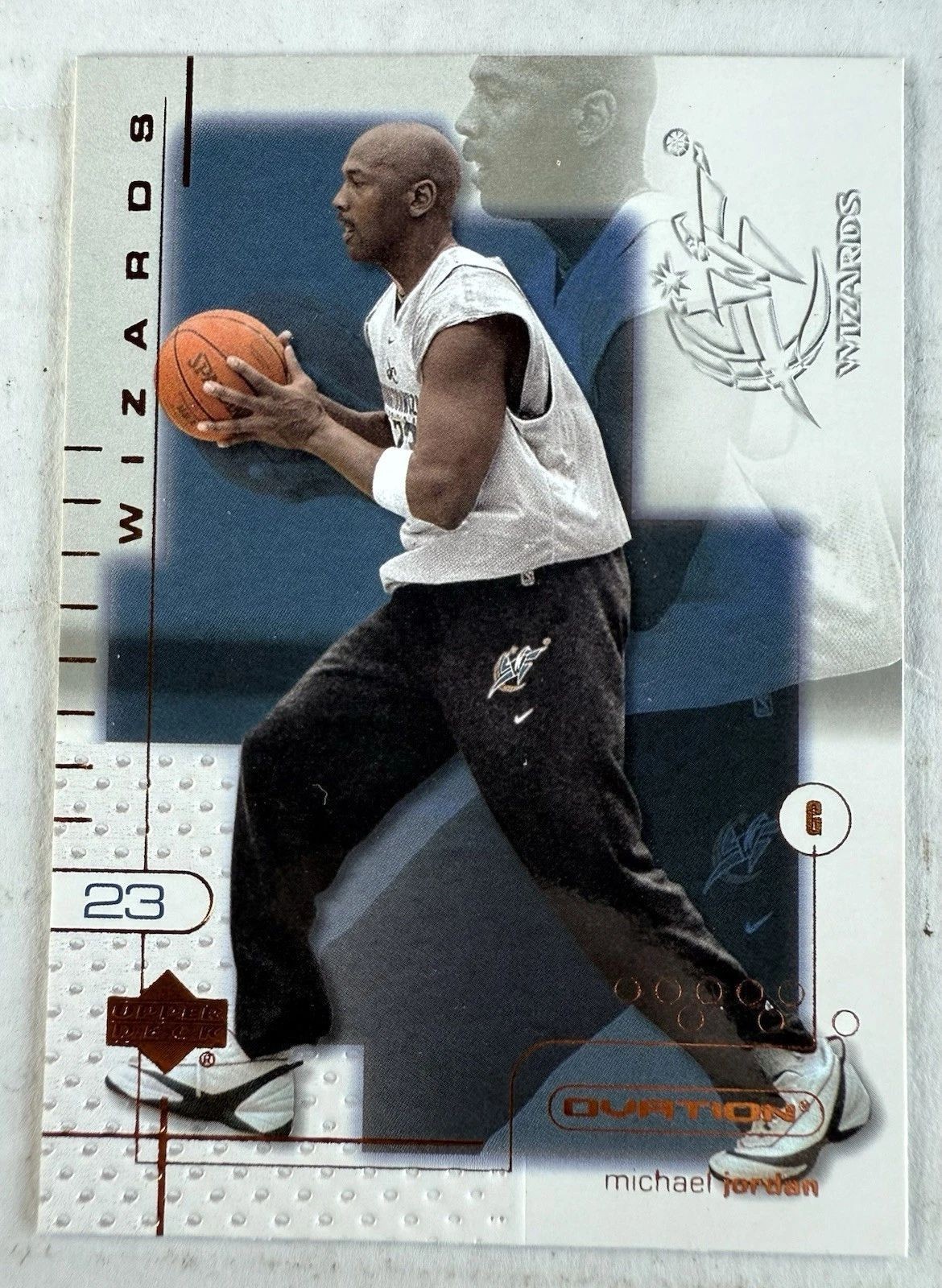 2001-2002 Upper Deck Ovation Michael Jordan Wizards #90