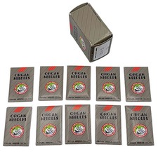 Organ Needles 15x1 Size 12 Lot of 100 in Box Home Sewing Machine Needles