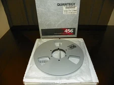 Quantegy 456 Precision Take Up 10" x 1/2" - Empty Metal Tape Reel with Box
