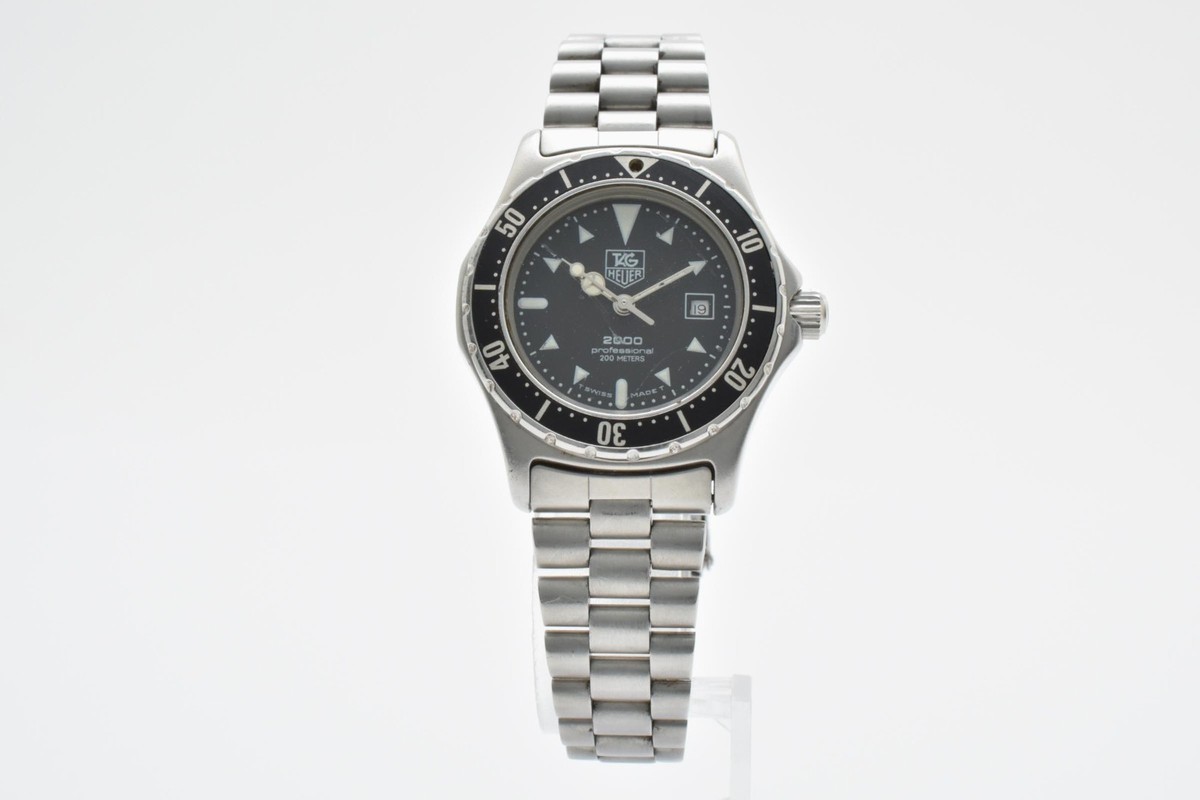 TAG Heuer 2000 Men's Black Watch - 973.015 for sale online | eBay