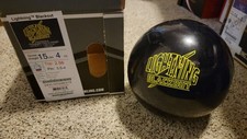 Storm Lightning Blackout Bowling Ball 1st Quality  15 Pounds  3.5-4" Pin