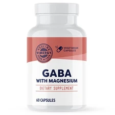 Vimergy GABA with Magnesium – Supports Nervous System Function – Promotes Rel...