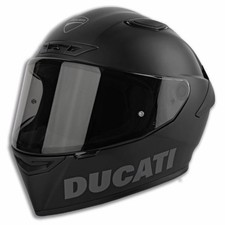 Original Ducati Logo Black Matte Full Face Motorcycle Helmet 98108828