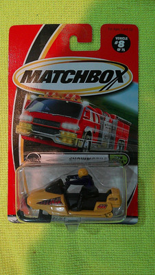 2001 Matchbox Team Tundra Series #8: Snowmobile