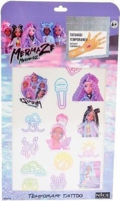 Merchandising schön: Meerjungfrau temporäres Tattoo