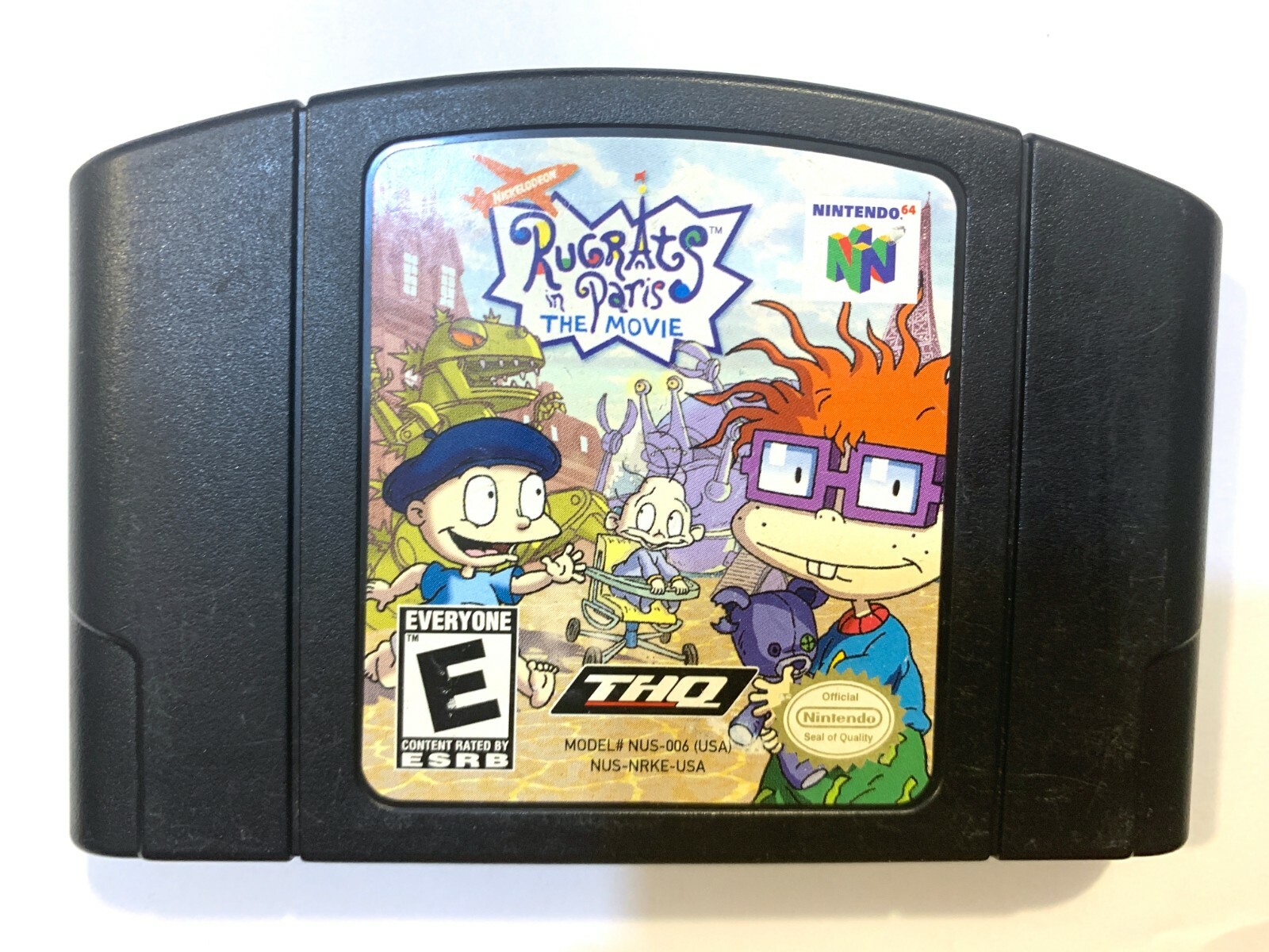 Rugrats in Paris Nintendo 64 N64 Game Tested + Working & Authentic | eBay