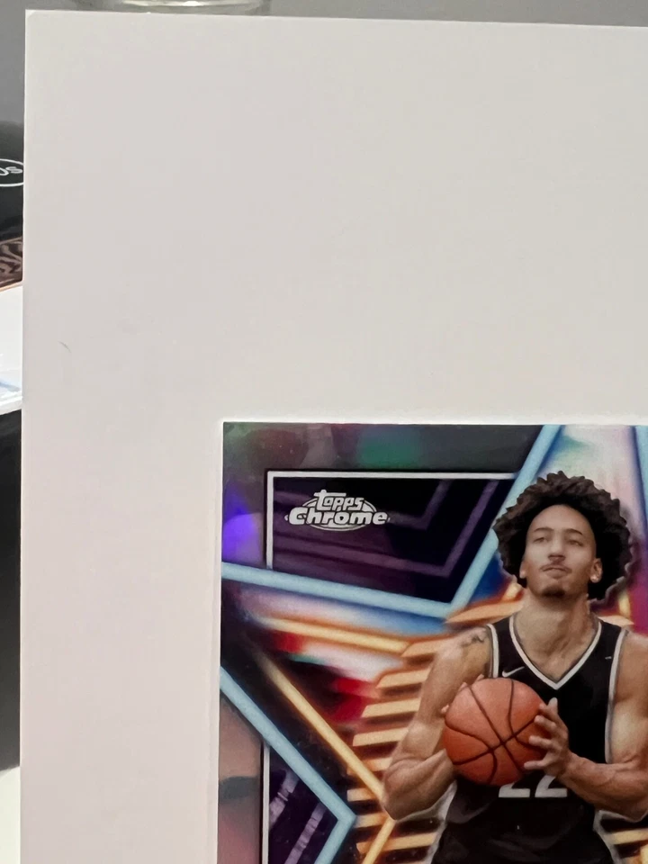 2023-24 Topps Chrome - Future Stars Autographs #FSA-JW Jalen Wilson (AU, RC) - Image 2 of 4