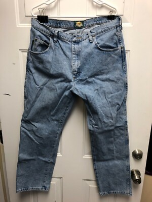 Cabela's Roughneck Relaxed Jeans For Men - Stone Wash - 36x30