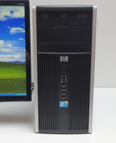 HP Windows XP Gamer PC DVD-WR COM Quad NVIDIA 1GB Gr. 500GB 4GB 32Bit Computer - 第 1/17 張圖片