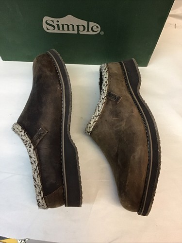 Simple Bravado 640009 DBRN Leather Mule, Dark Brown, Men’s Size 10.5 NEW - Picture 11 of 18