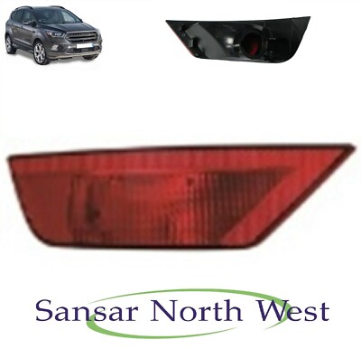 Ford Kuga Passenger Side Rear Reflector Fog Lamp Light - N/S LEFT 2013 ...