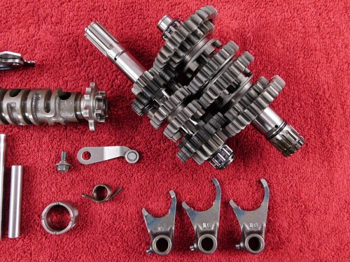 Transmission Assy. *MINT! Complete Gearbox / Gear Set 87-05 KLR 250 KLR250 KL250 - Picture 3 of 12