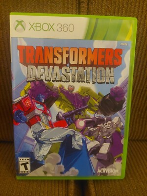 Transformers: Devastation Xbox 360, 2015 Case Only NO GAME