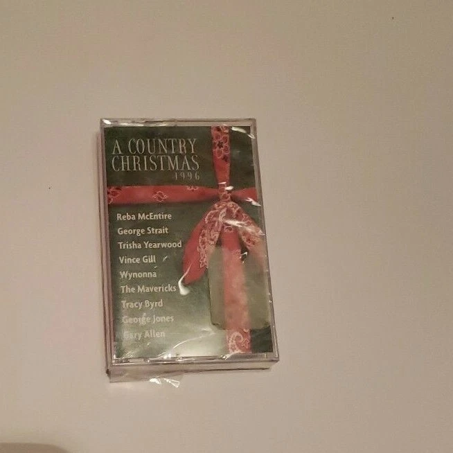 A Country Christmas 1996 Cassette Tape New Factory Sealed Reba Wynonna Yearwood - Image 3 of 4