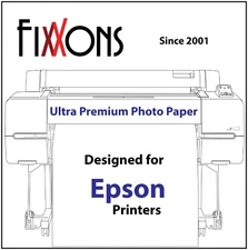 Ultra Premium Glossy Inkjet Photo Paper 44" x 100'  for Epson