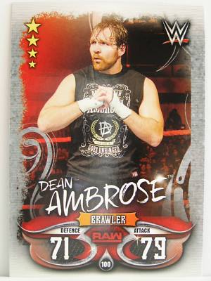 Slam Attax - #100 Dean Ambrose - Live 2018