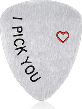 Husband Boyfriend Gifts Guitar Picks Gifts for Musician Husband Boyfriend Dad, V