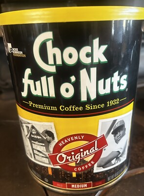 HTF Limited Edition! Chock Full of Nuts Coffee Jackie Robinson 48