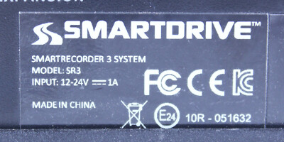 SmartDrive Smart Recorder 3 System SR3 Controller SRS-0002-0019-00 