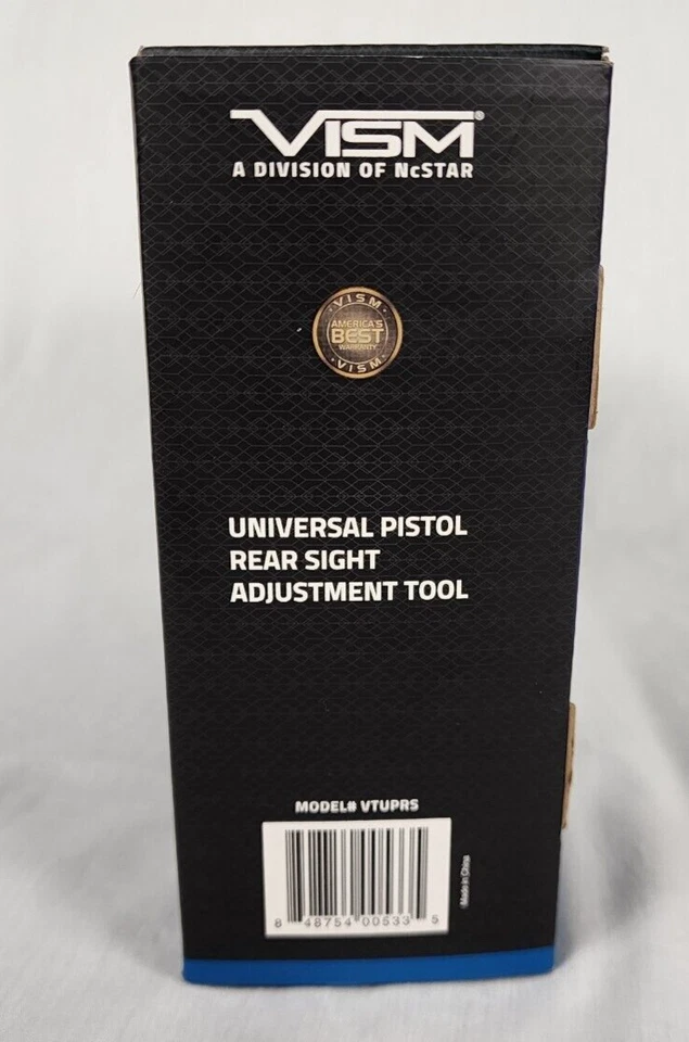 Universal Pistol Rear Sight Adjustment Tool NcStar VISM New In Box - Image 3 of 4