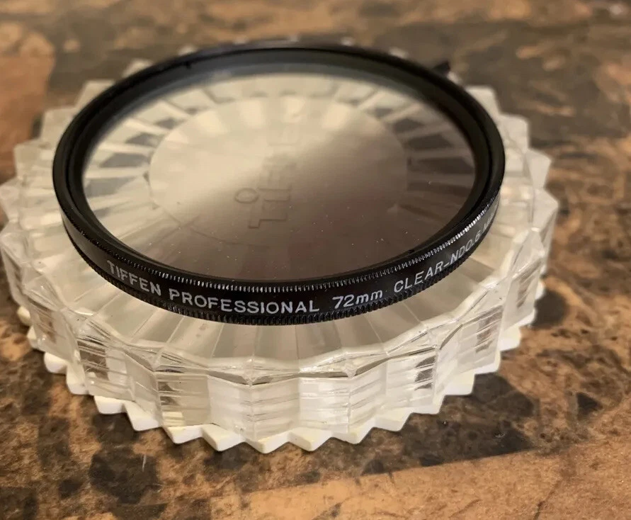 Tiffen 72mm Professional 77mm Clear_ndo.6 made in USA - Image 3 of 4