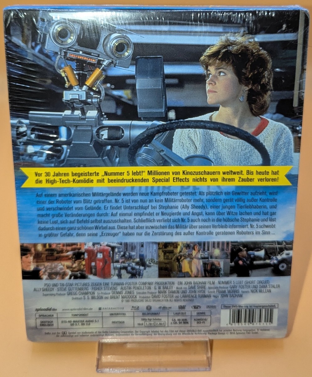 SHORT CIRCUIT 30TH ANNIVERSARY LIMITED BLU-RAY + DVD