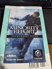 Minority Report Nintendo GameCube manual only