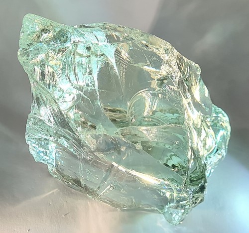 Andara Kristall Andara crystal Color Klar Teansparent Hauch Grün 1127g - Bild 2 von 19
