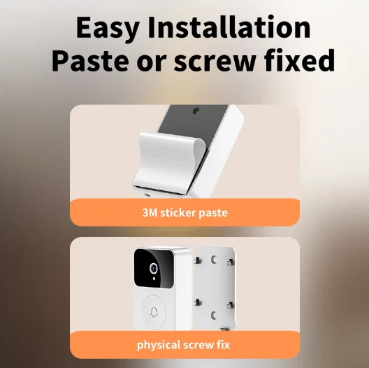 KIT CITOFONO PER FAMIGLIE ip video porta senza filo wi fi - Immagine 3 di 4