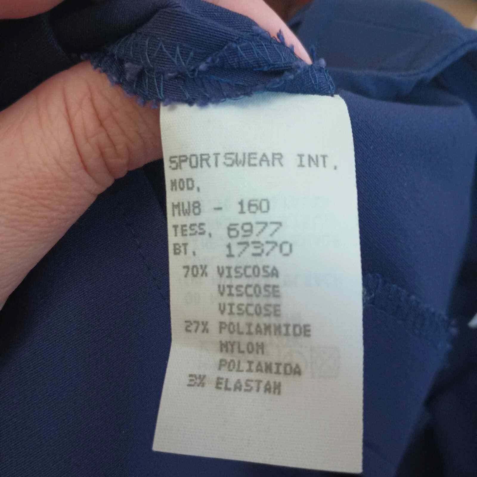 Abito Moschino Jeans Accenti di Perline Lunghezza MIDI Tg 4