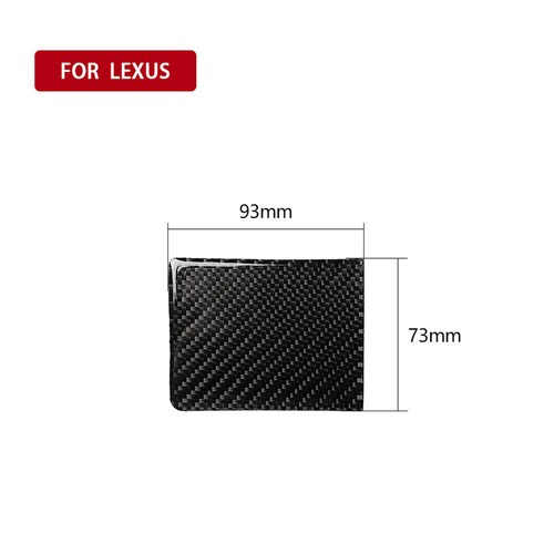 3Pcs Carbon Fiber Gear Shift Panel cover Trim for Lexus IS250 IS350 2006-2012~ - Picture 5 of 12