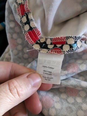 J. Crew Collection Straight Floral Geometric Multi Color Cafe