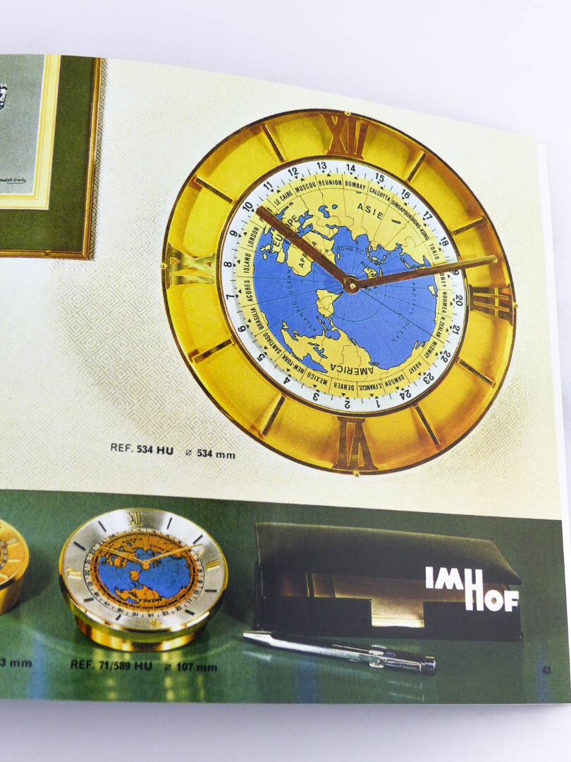 IMHOF catalogue 54 pages IMHOF clocks with description EN /DE / FR eBay