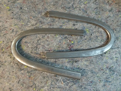 1948-50 Ford Pickup Vintage Pair of Hood Trim Chrome - Picture 2 of 5