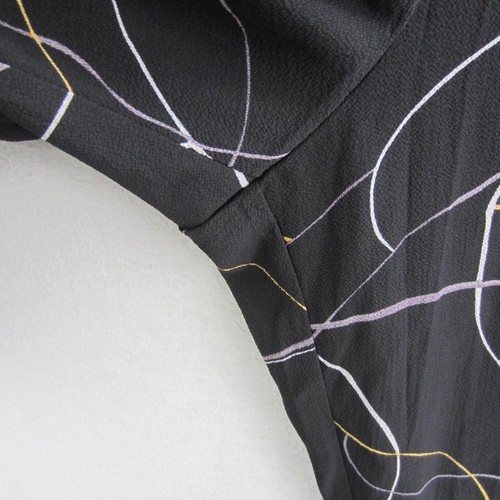 City Chic Jumpsuit Womens Plus Medium 18 Black White Yellow Geometric Wide Leg - Picture 6 of 20